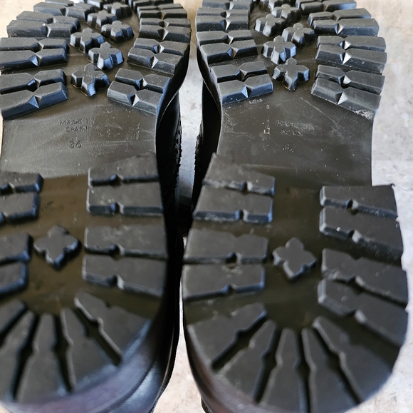 Tomy Bianco women's Leather biker Boots **made in Spain** women's size 7 Euro 36 - Picture 12 of 13